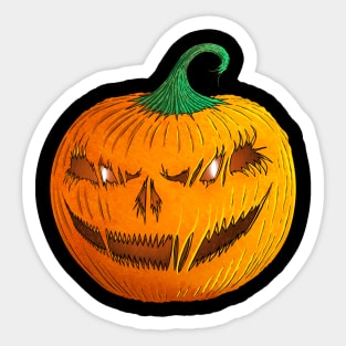 Jack O Lantern Sticker